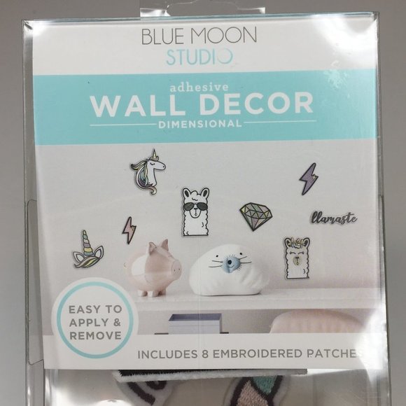 Blue Moon Studio NWT wall art unicorn 8 pa… - Picture 2 of 15